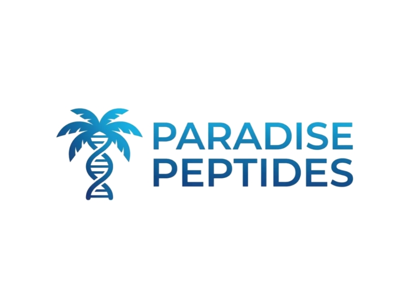 Paradise Peptides logo design by Charii