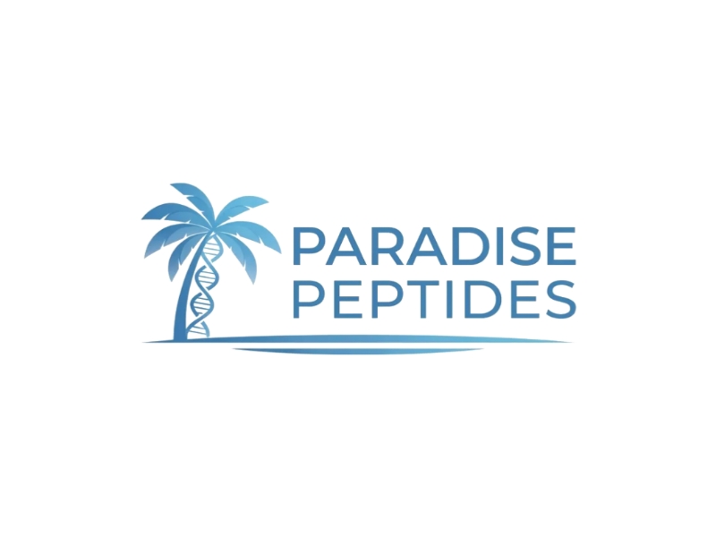 Paradise Peptides logo design by Charii