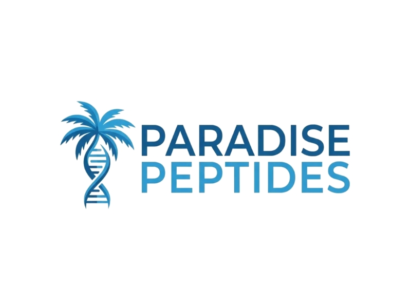 Paradise Peptides logo design by Charii