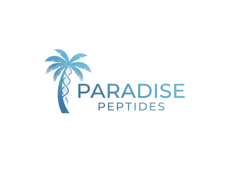 Paradise Peptides logo design by Charii