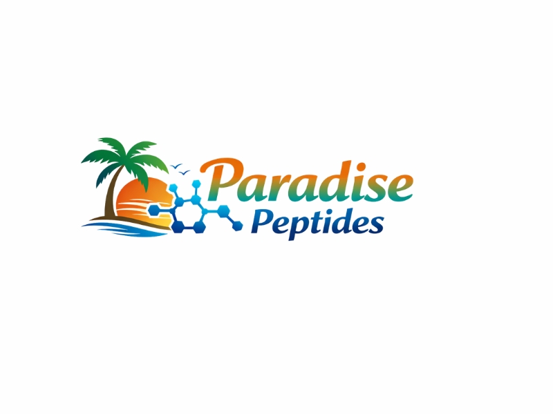 Paradise Peptides logo design by Michael Luutu