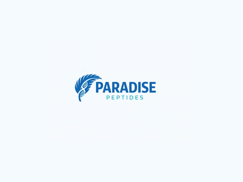 Paradise Peptides logo design by Michael Luutu
