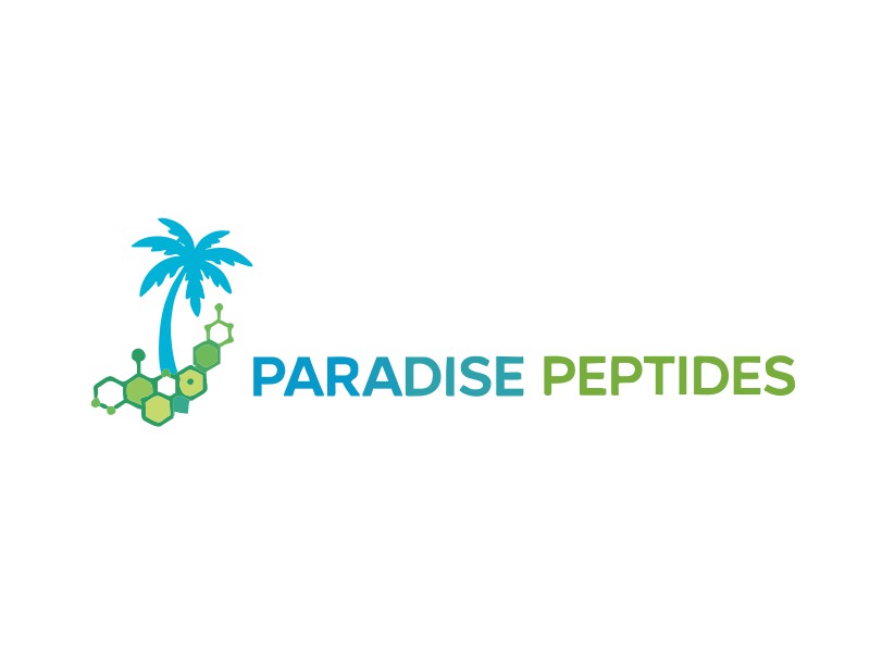 Paradise Peptides logo design by xbrand