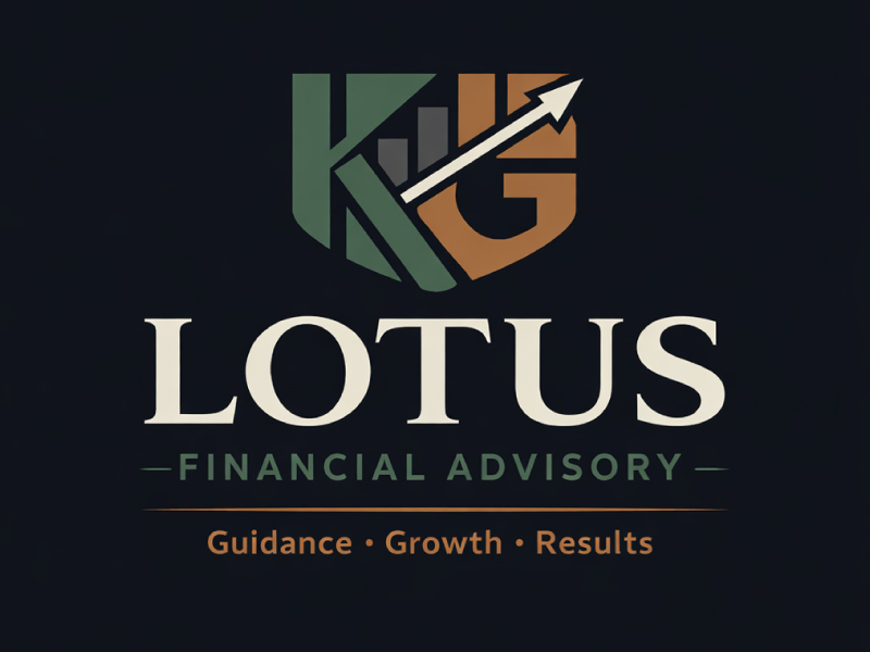 Lotus Financial Advisory logo design by USDOT