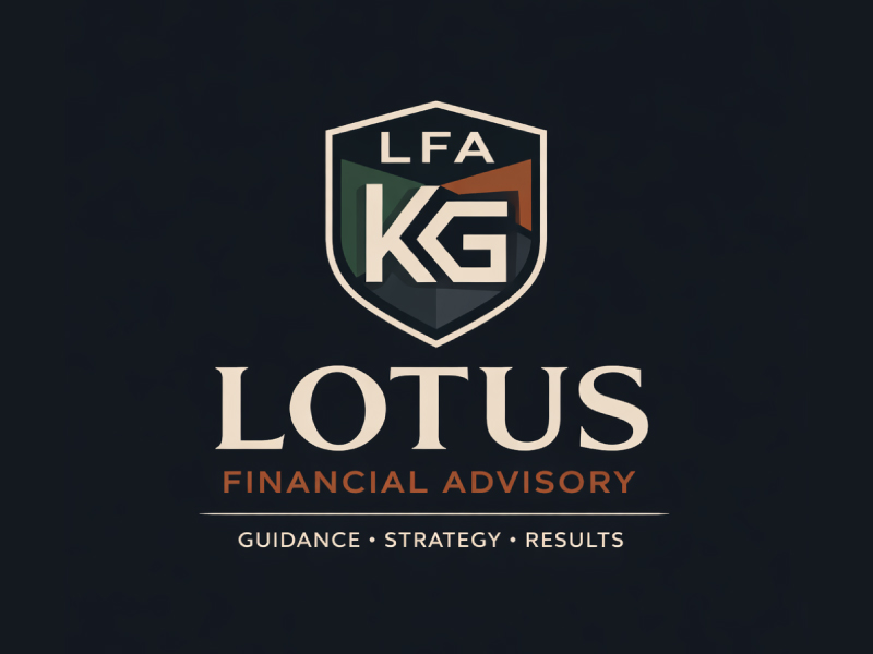 Lotus Financial Advisory logo design by USDOT