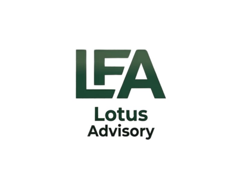 Lotus Financial Advisory logo design by iffikhan