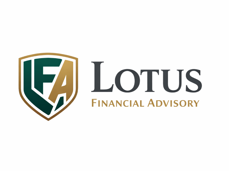 Lotus Financial Advisory logo design by pixalrahul