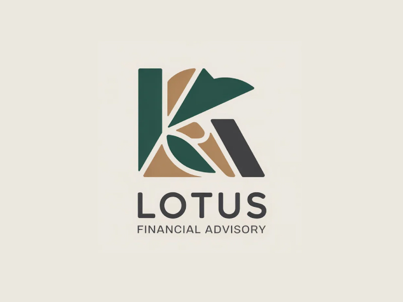 Lotus Financial Advisory logo design by Poki