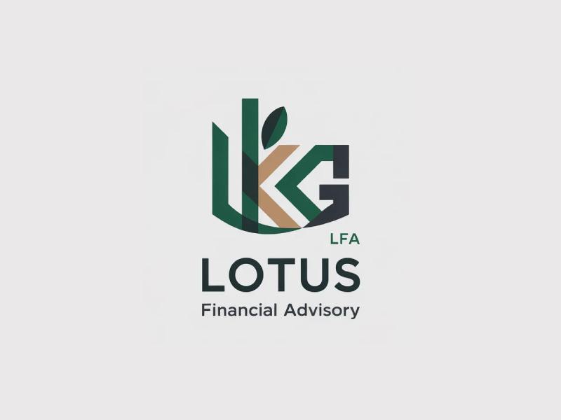 Lotus Financial Advisory logo design by Poki