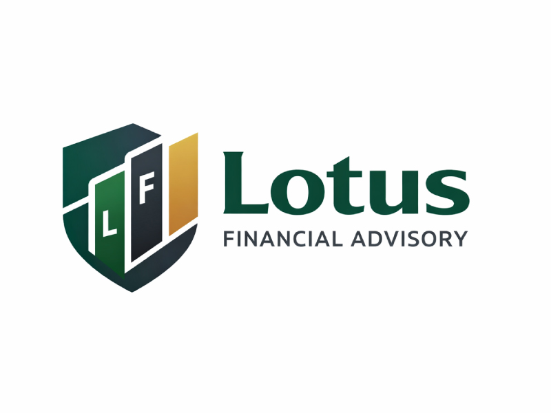 Lotus Financial Advisory logo design by pixalrahul