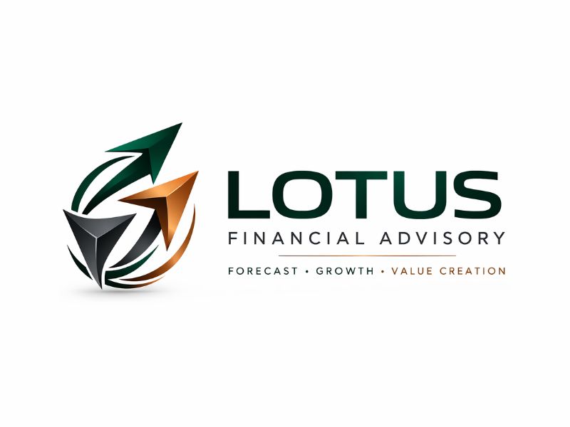 Lotus Financial Advisory logo design by Lordede