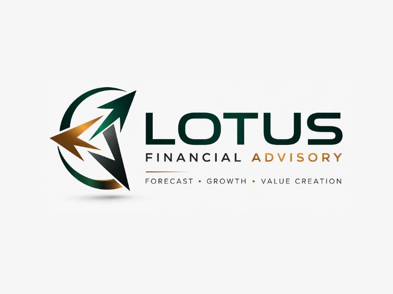 Lotus Financial Advisory logo design by Lordede