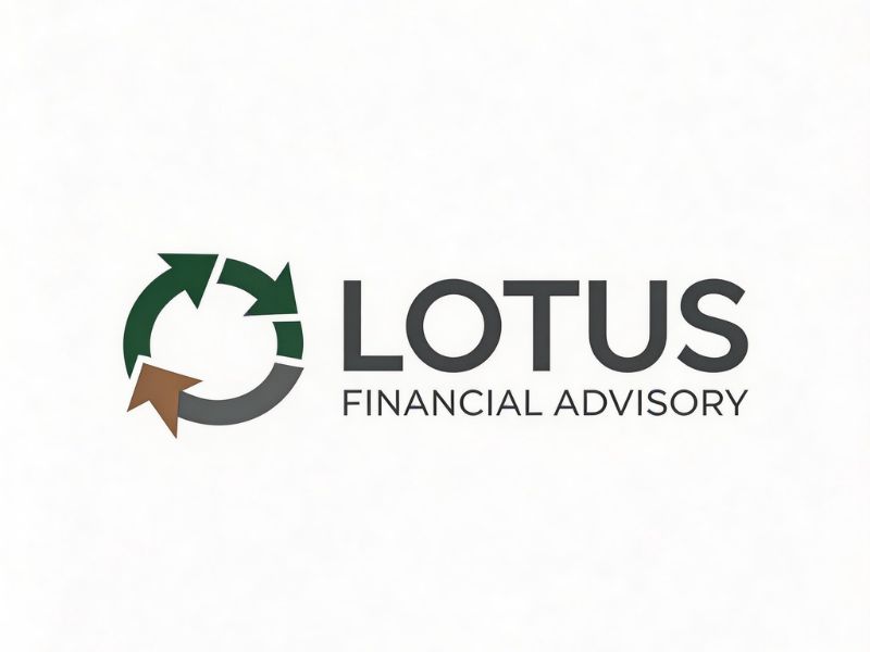 Lotus Financial Advisory logo design by gokelu