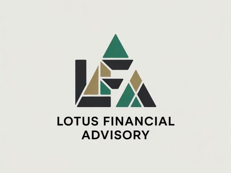 Lotus Financial Advisory logo design by gokelu