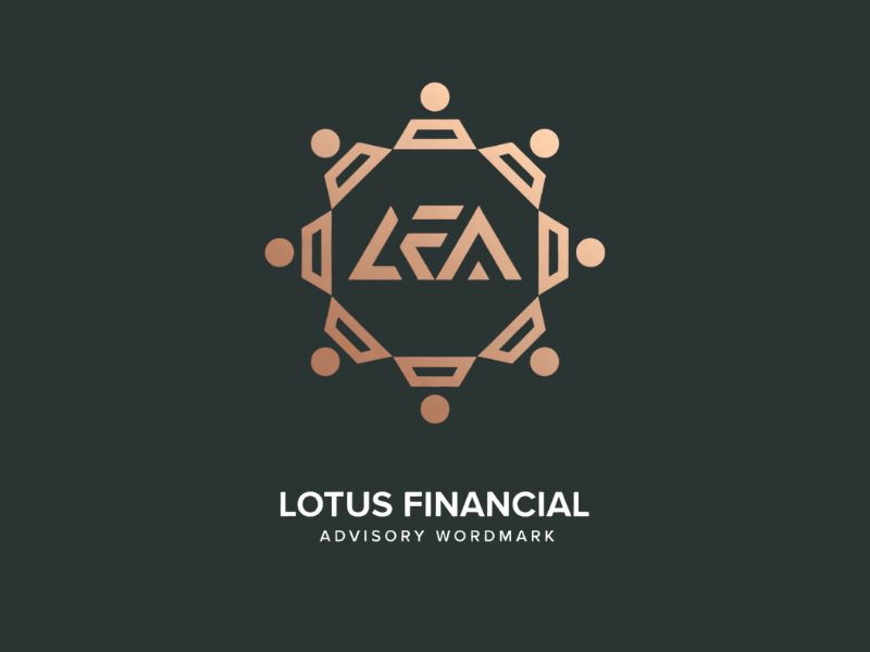Lotus Financial Advisory logo design by Ayamas