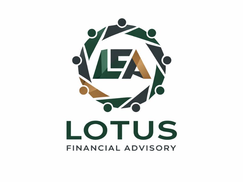 Lotus Financial Advisory logo design by Ayamas