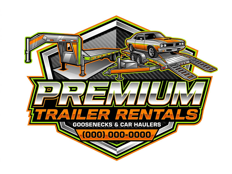 Premium Trailer Rentals LLC logo design by hnistanto