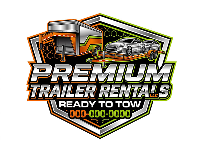 Premium Trailer Rentals LLC logo design by hnistanto
