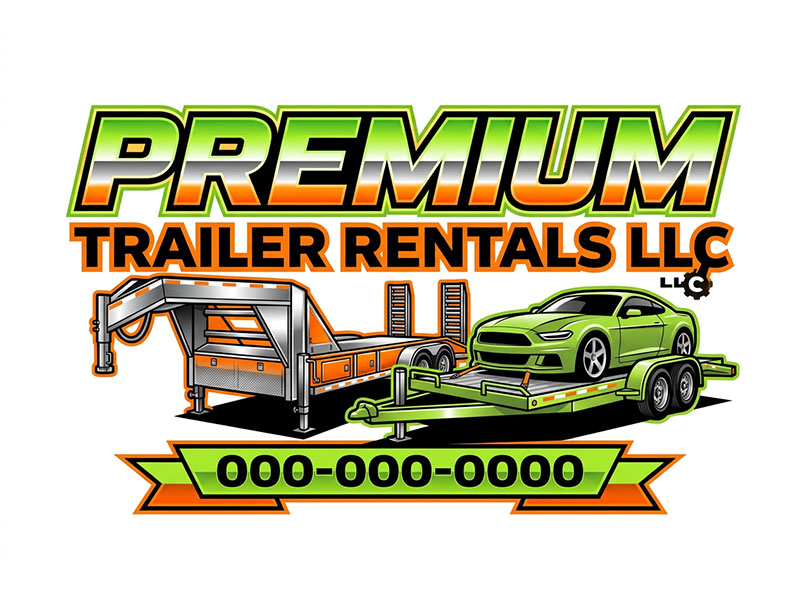 Premium Trailer Rentals LLC logo design by hnistanto