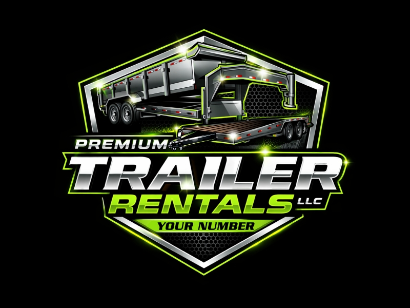 Premium Trailer Rentals LLC logo design by Yulioart