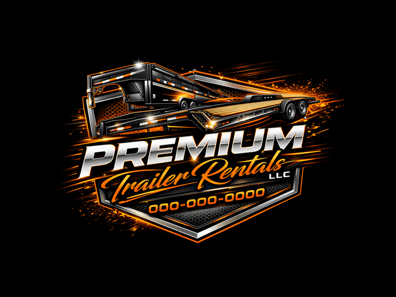 Premium Trailer Rentals LLC logo design by Kanenas