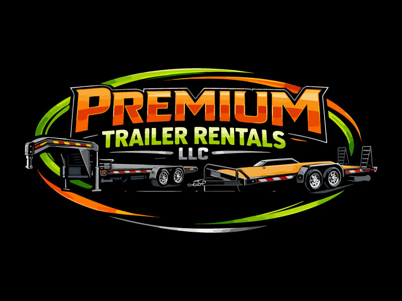 Premium Trailer Rentals LLC logo design by Bad Boy