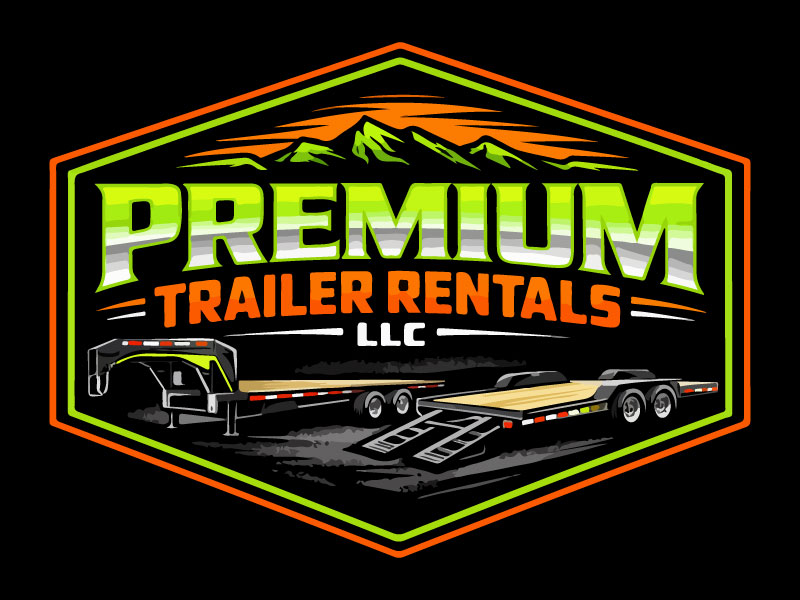 Premium Trailer Rentals LLC logo design by Bad Boy