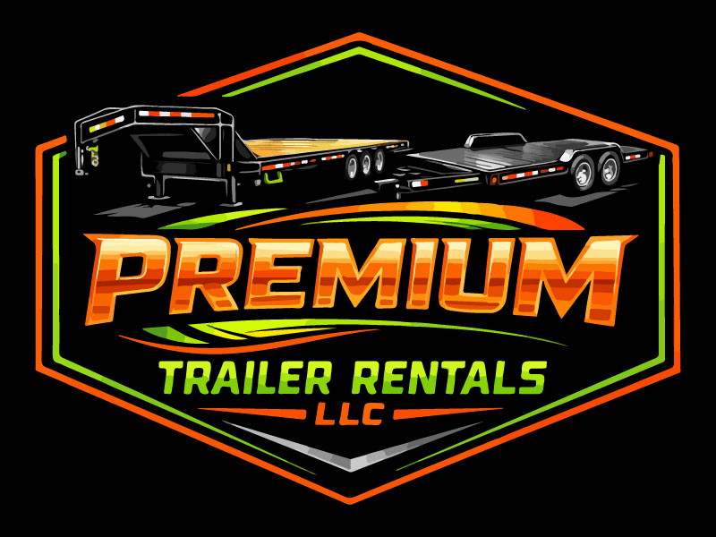 Premium Trailer Rentals LLC logo design by Bad Boy