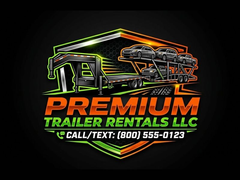 Premium Trailer Rentals LLC logo design by sikas