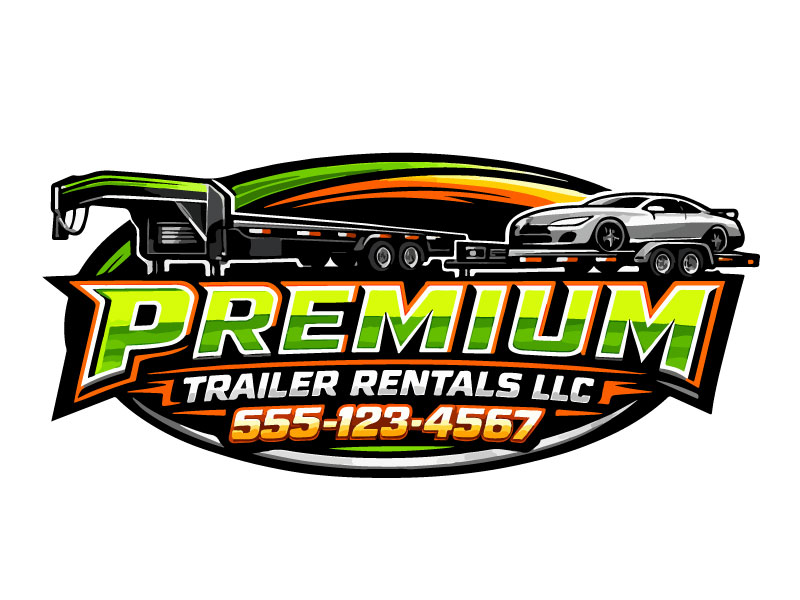 Premium Trailer Rentals LLC logo design by Bibek Nag