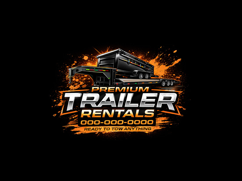 Premium Trailer Rentals LLC logo design by Bright Ritchil