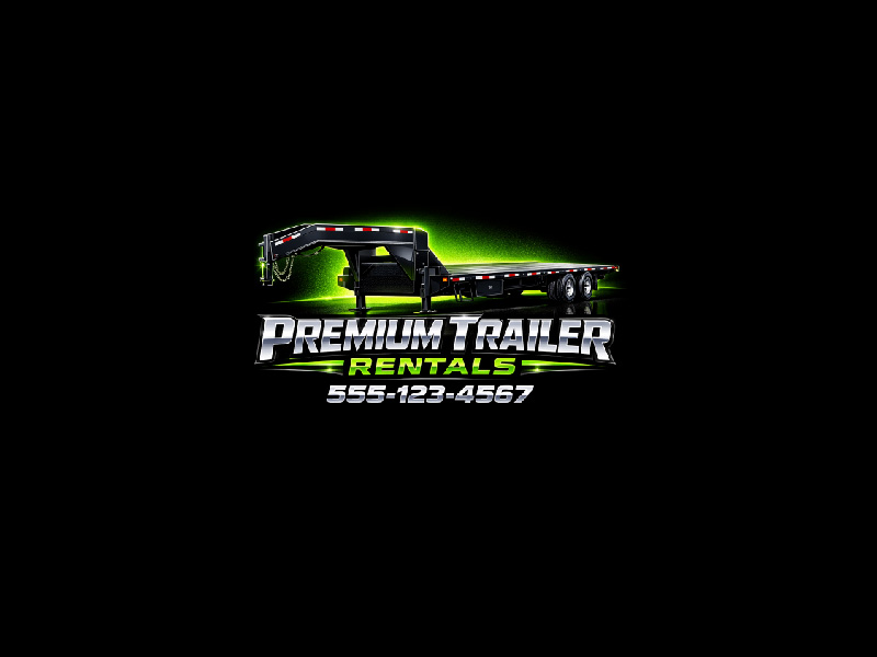Premium Trailer Rentals LLC logo design by Bright Ritchil