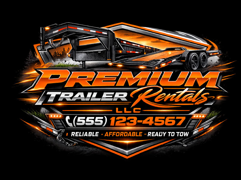 Premium Trailer Rentals LLC logo design by Mr uink