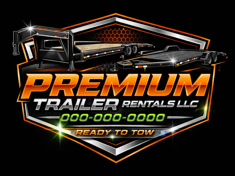 Premium Trailer Rentals LLC logo design by Suparna