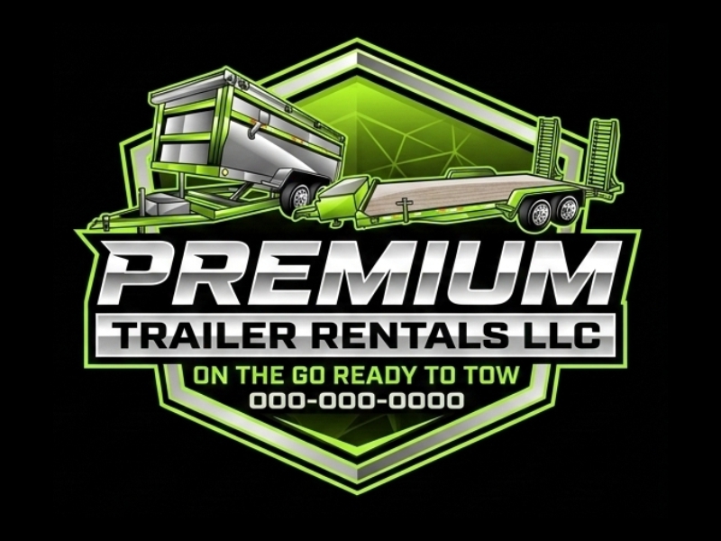Premium Trailer Rentals LLC logo design by Bambang Bang