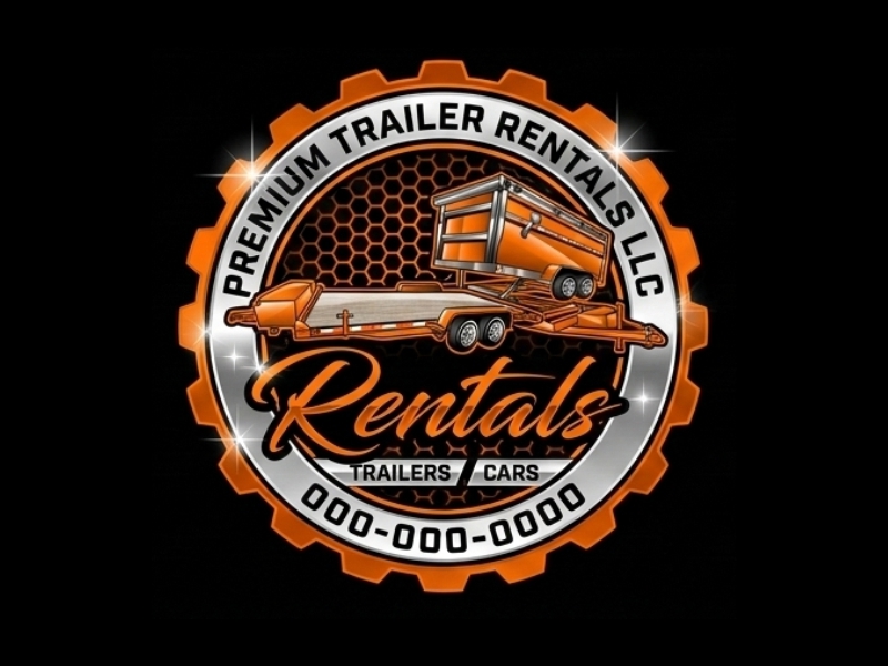 Premium Trailer Rentals LLC logo design by Bambang Bang