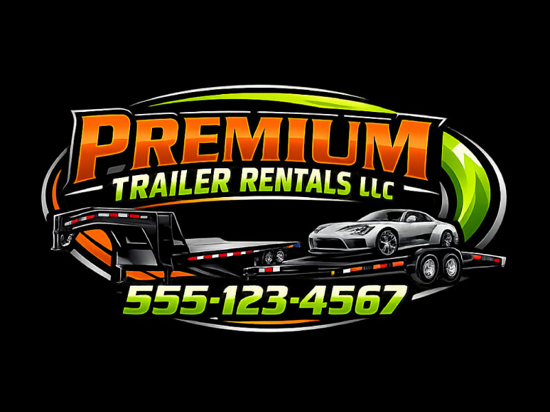 Premium Trailer Rentals LLC logo design by King