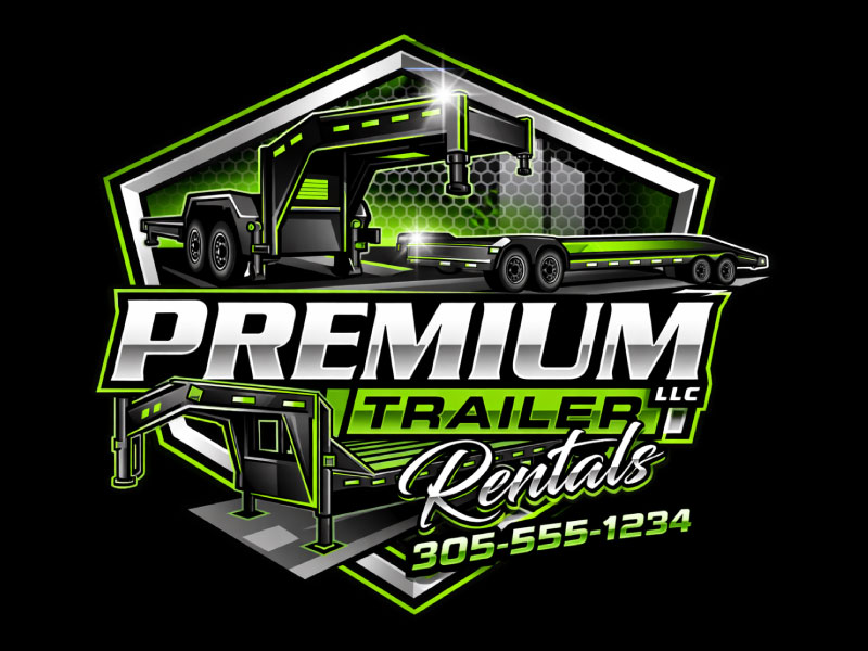 Premium Trailer Rentals LLC logo design by King