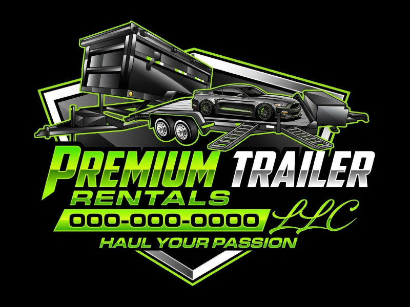 Premium Trailer Rentals LLC logo design by King