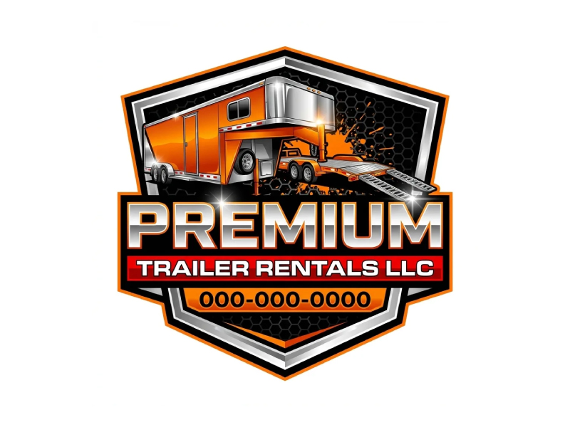 Premium Trailer Rentals LLC logo design by Poki