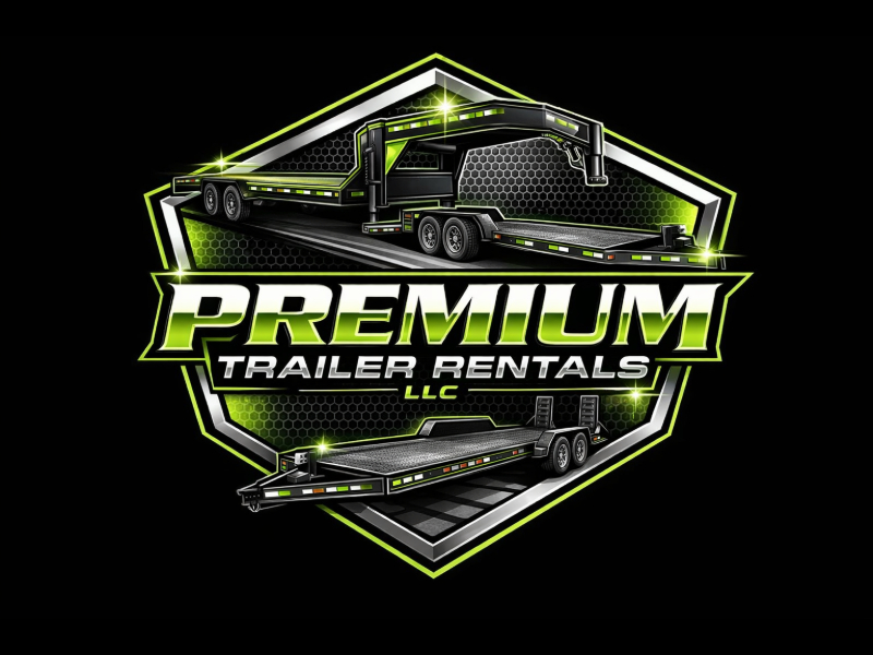 Premium Trailer Rentals LLC logo design by Girly