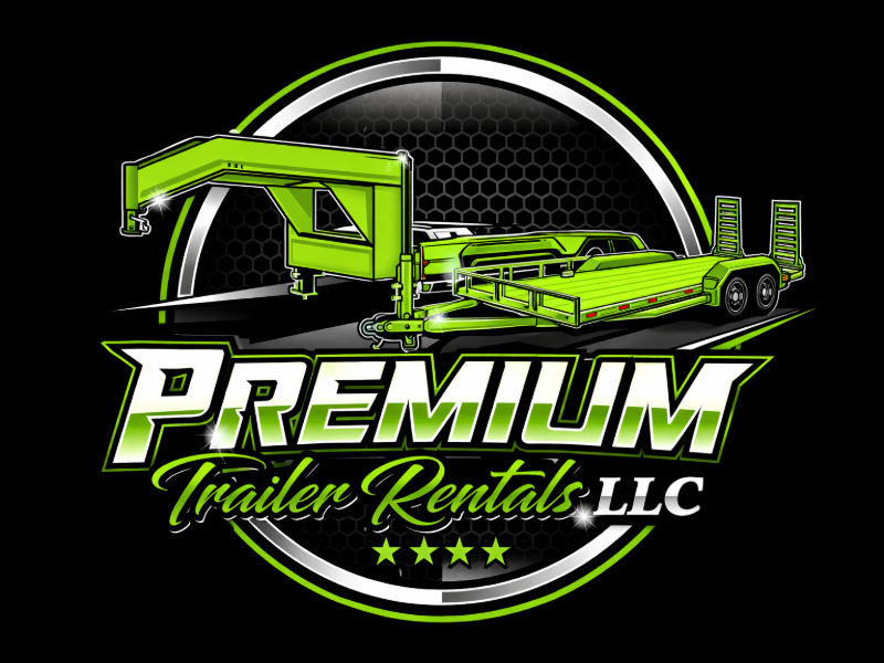 Premium Trailer Rentals LLC logo design by Girly