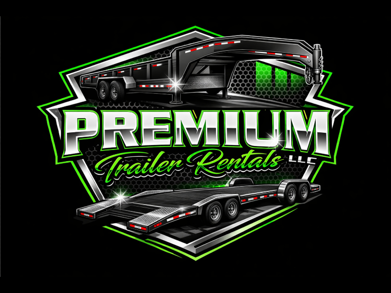Premium Trailer Rentals LLC logo design by Girly