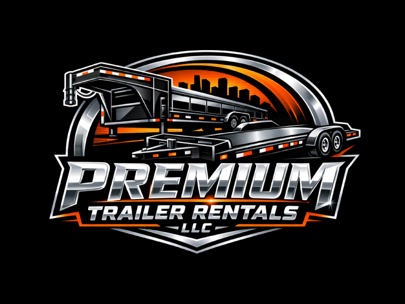 Premium Trailer Rentals LLC logo design by pixalrahul