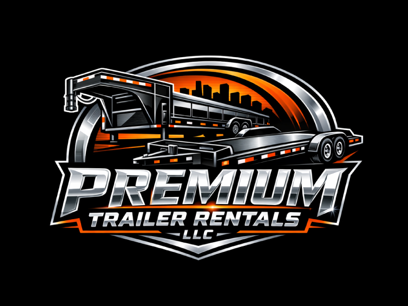 Premium Trailer Rentals LLC logo design by pixalrahul