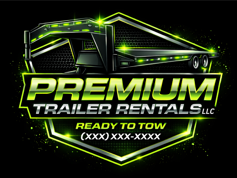 Premium Trailer Rentals LLC logo design by DreamLogoDesign