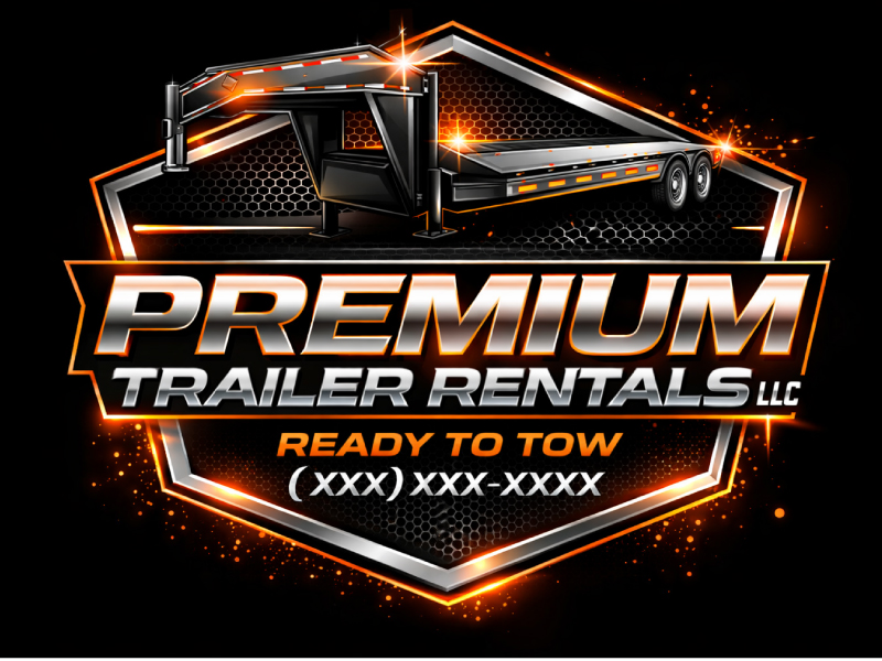 Premium Trailer Rentals LLC logo design by DreamLogoDesign