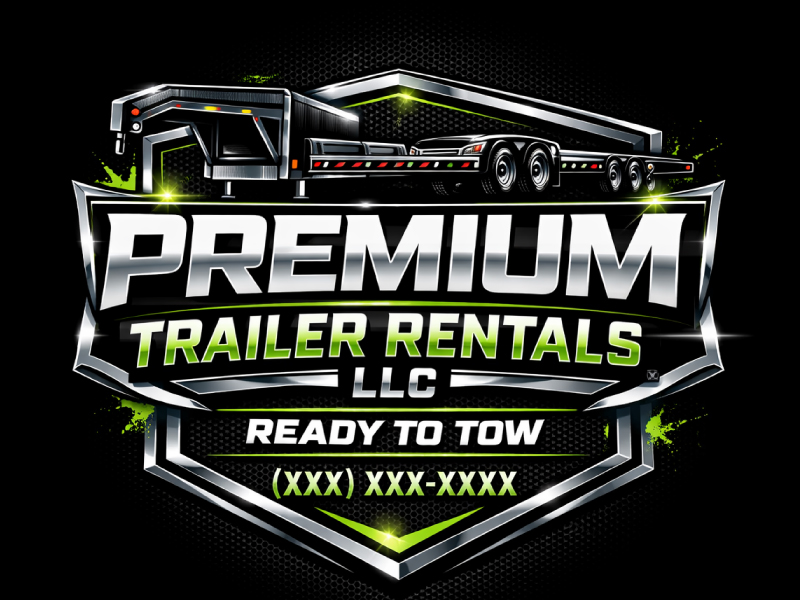 Premium Trailer Rentals LLC logo design by DreamLogoDesign