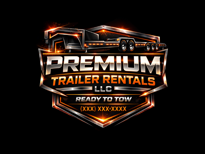 Premium Trailer Rentals LLC logo design by DreamLogoDesign