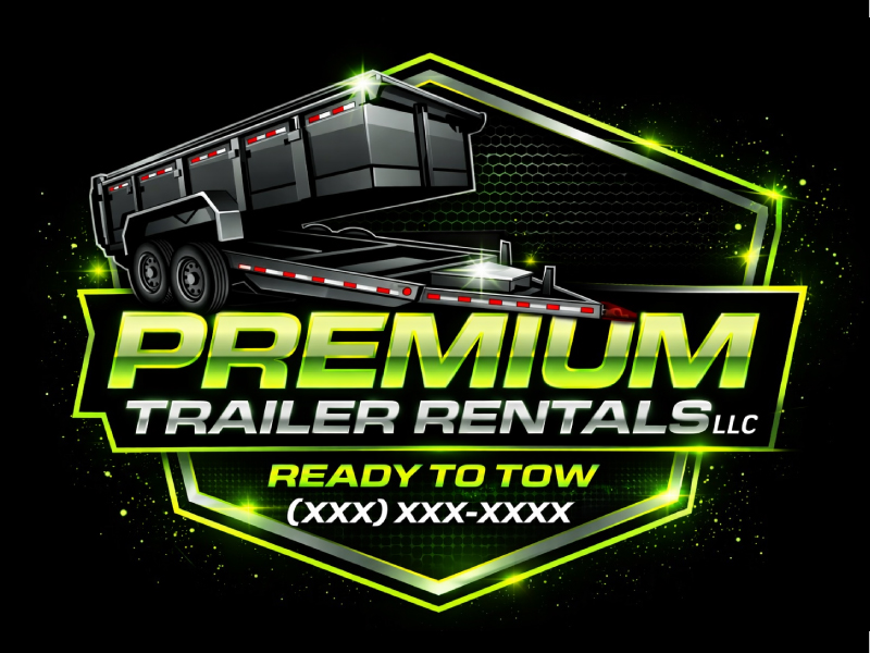 Premium Trailer Rentals LLC logo design by DreamLogoDesign